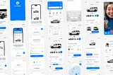 Car Rental App | Car Rental App UI Design | App UI Design|