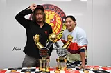 Naito and Hiromu press the press for time in conference