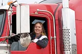 Women in truck driving