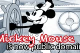 Steamboat Willie is now public domain! But what does this actually mean for Mickey Mouse?