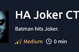 TryHackMe-HA Joker CTF-writeup