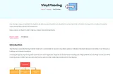 Vinyl Flooring Buyer Guide overview