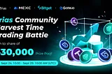 Trias Community Harvest Time Trading Battle! Join to share of $30,000 Prize Pool.