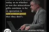 Justin Peters Makes a Bad Argument