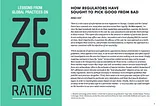 Lessons from Global Practices on “Zero-rating”