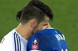 In Which Diega Costa Has a Tender Nibble of Gareth Barry’s Neck