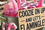 Inflatable Flamingo Drink Holders