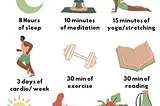 “10 Healthy Habits for a Balanced and Fulfilling Life”