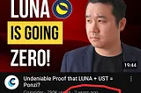 This Guy Predicted LUNA’s Crash in 2022: Now, He Warns About These Cryptocurrencies
