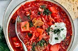 EASY AUTHENTIC UKRAINIAN BORSCHT RECIPE