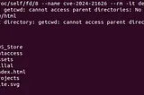 Vulnerability: Docker runc process.cwd and leaked fds container breakout (CVE-2024–21626)