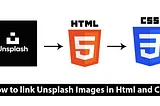 How to link Unsplash Images in Html and CSS