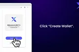 How to set up your BoltX Wallet via your browser