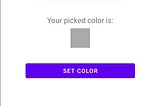 Color Picker Tool in Android using Color Wheel and Slider android java