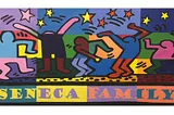 Seneca students team up to create “Seneca Family” mural