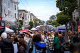 Haight Street Fair was a colorful and chaotic kaleidoscope of fun