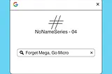 This is an image depicting the series under who’s name the blogs are posted. The name of the series is ‘NoNameSeries’