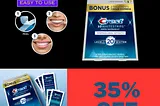 Crest 3D Whitestrips Review. (Best Seller + 35% discount)