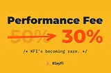 Performance Fee Adjustment