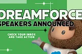 Dreamforce Speakers Announced!