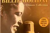 Author’s photo of their copy of the CD boxset Billie Holiday: The Ultimate Collection