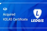 LEDGIS Acquires KOLAS Certificate