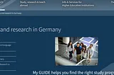 #StudyInGermany: Guide to Finding Study Programs for Application