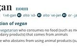 Back to the Basics: What is Vegan?