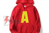 A Letter Alvin Chipmunks Hoodie — Funny Hoodie