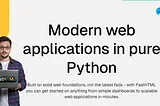 FastHTML: Revolutionizing Web Development with Python