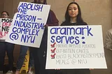 IEC Protests NYU’s Ties to Aramark