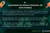 Le lancement officiel de Mito sur Injective Mainnet