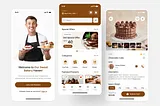 Bakery Shop App UI Design | Bakery App | UIUX Design