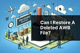 Can I restore a deleted AWB file?