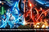 What are some screenwriting lessons from the Star Wars Movies?