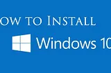 windows installHow to Install Windows via a Bootable USB: A Step-by-Step Guide