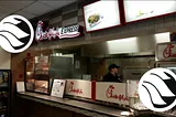 A photo of the Chick Fil A in the NYU Dining Hall Upstein.