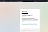 [Solved] “Need admin approval” or “Approval required” AADSTS90094 error during Microsoft sign in