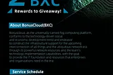 [ANN] BxC listing campaign on Coinsuper