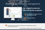 Medtrics Launches Real-time Performance Tracking for Surgical Residency and Fellowship Programs