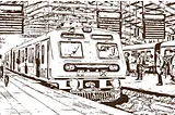 Anticipatory Mumbai local trains