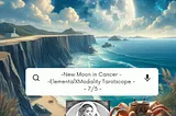 Oracle of Jupiters Capricorn — New Moon in Cancer Elemental Tarot-scopes