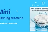 Mini Washing Machine | Suitable for Home