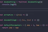 Different kinds of Functions in JavaScript