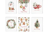 Charming Winter Holiday Cards: Assorted Winter Cards, Christmas Boxed Cards