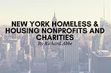 New York Homeless & Housing Nonprofits and Charities