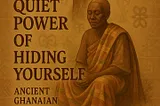 The Quiet Power of Hiding Yourself: Ancient Ghanaian Wisdom for a Stronger, Peaceful Life