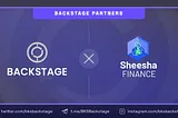 Sheesha Finance Invests in Backstage, Joins as Partner