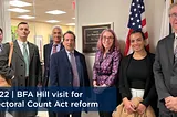 Business representatives visiting U.S. Senate offices