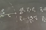 Physics Art. Forces on Artemis II during the trip to the moon